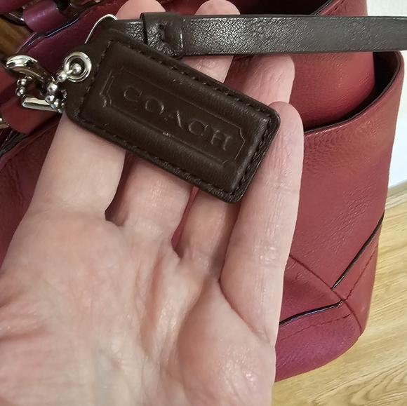 Coach Pebbled Leather Tote - Picture 3 of 16